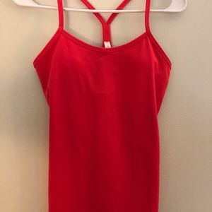 Coral Pink  Lululemon Power Y 6